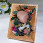 Crystal Scenery in Wooden Photo Frame with Scent Crystal Healing Bulk Wholesale