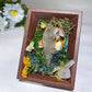 Crystal Scenery in Wooden Photo Frame with Scent Crystal Healing Bulk Wholesale
