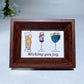 Crystal Scenery in Wooden Photo Frame with Scent Crystal Healing Bulk Wholesale
