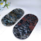 Labradorite Astrophyllite Plate Carving Crystal Healing Bulk Wholesale