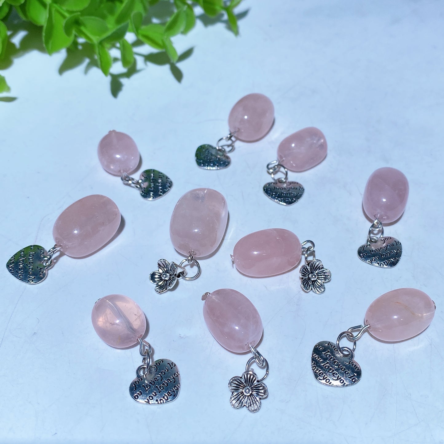 Rose Quartz Pendant Crystal Healing Bulk Wholesale
