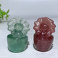 1.5" Crystal Flower Bonsai Carving Crystal Healing Bulk Wholesale