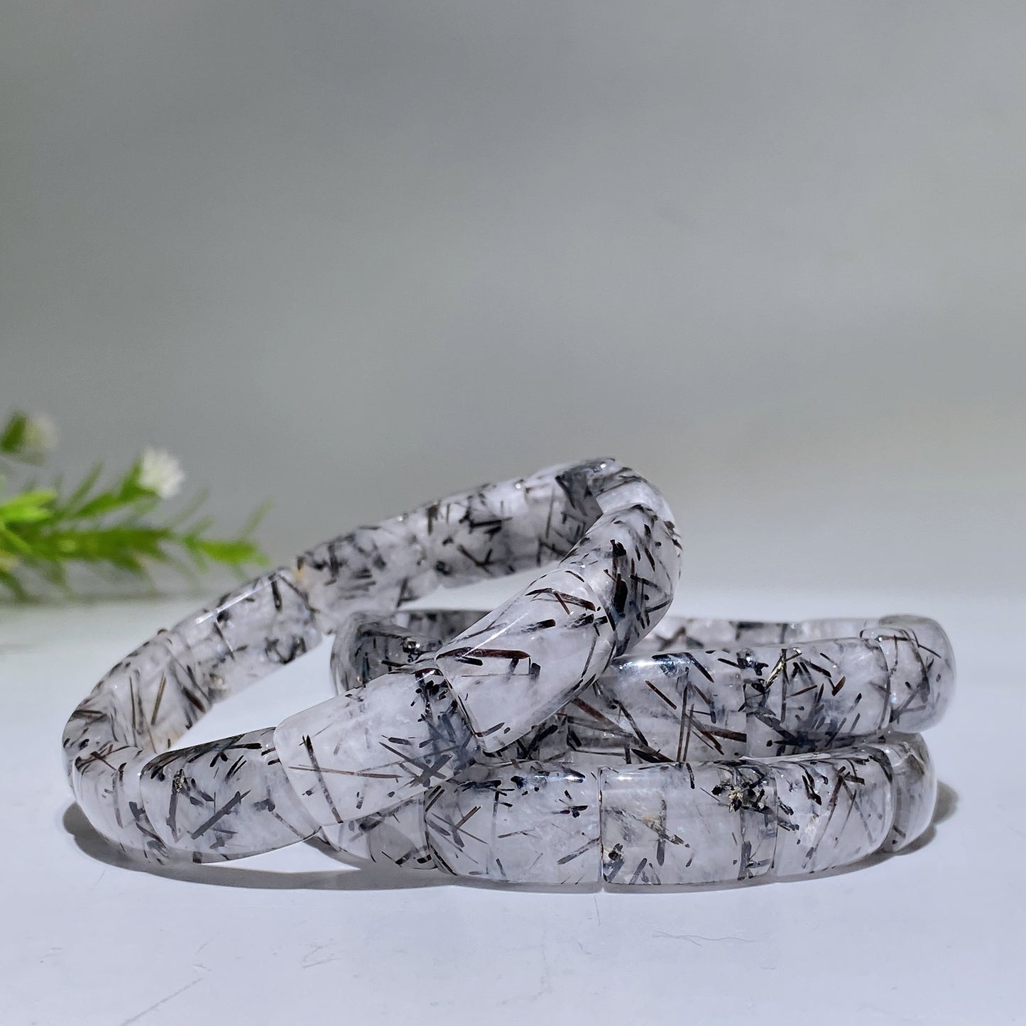 Black Tourmaline Bangle Crystal Healing Bulk Wholesale