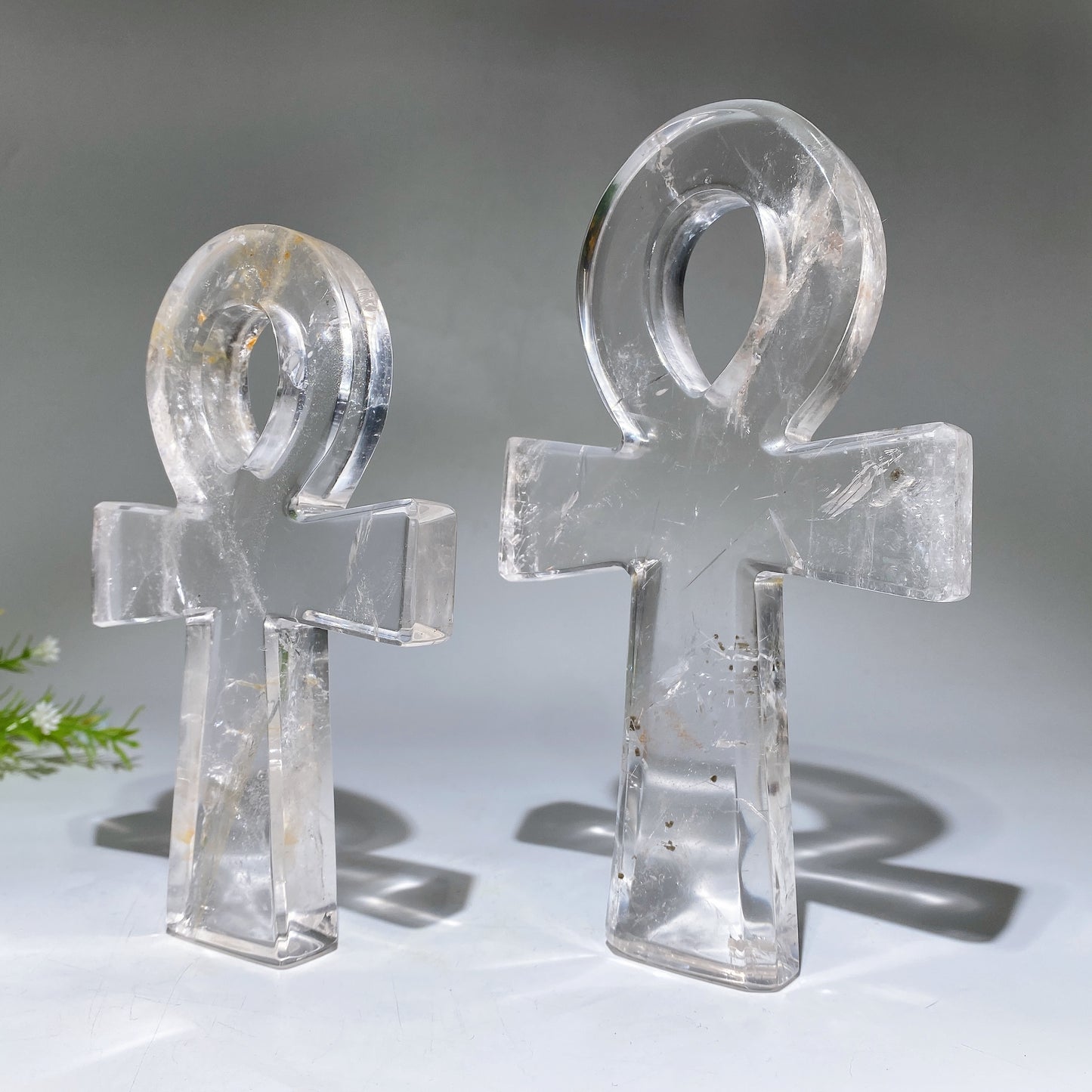 13-18cm Clear Quartz Anka Carving Crystal Healing Bulk Wholesale