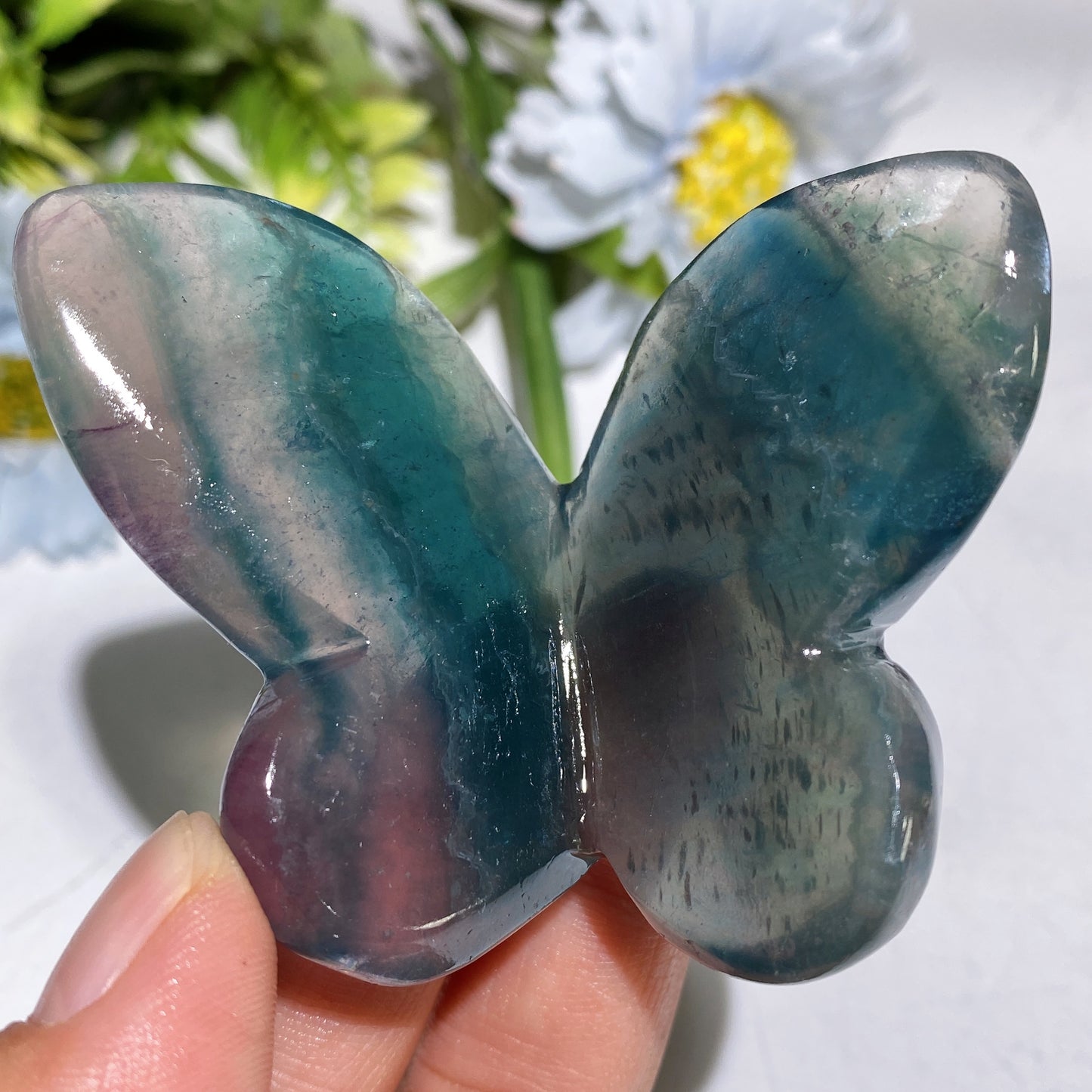 2.3"-2.5" Crystal Butterfly Carving Crystal Healing Bulk Wholesale