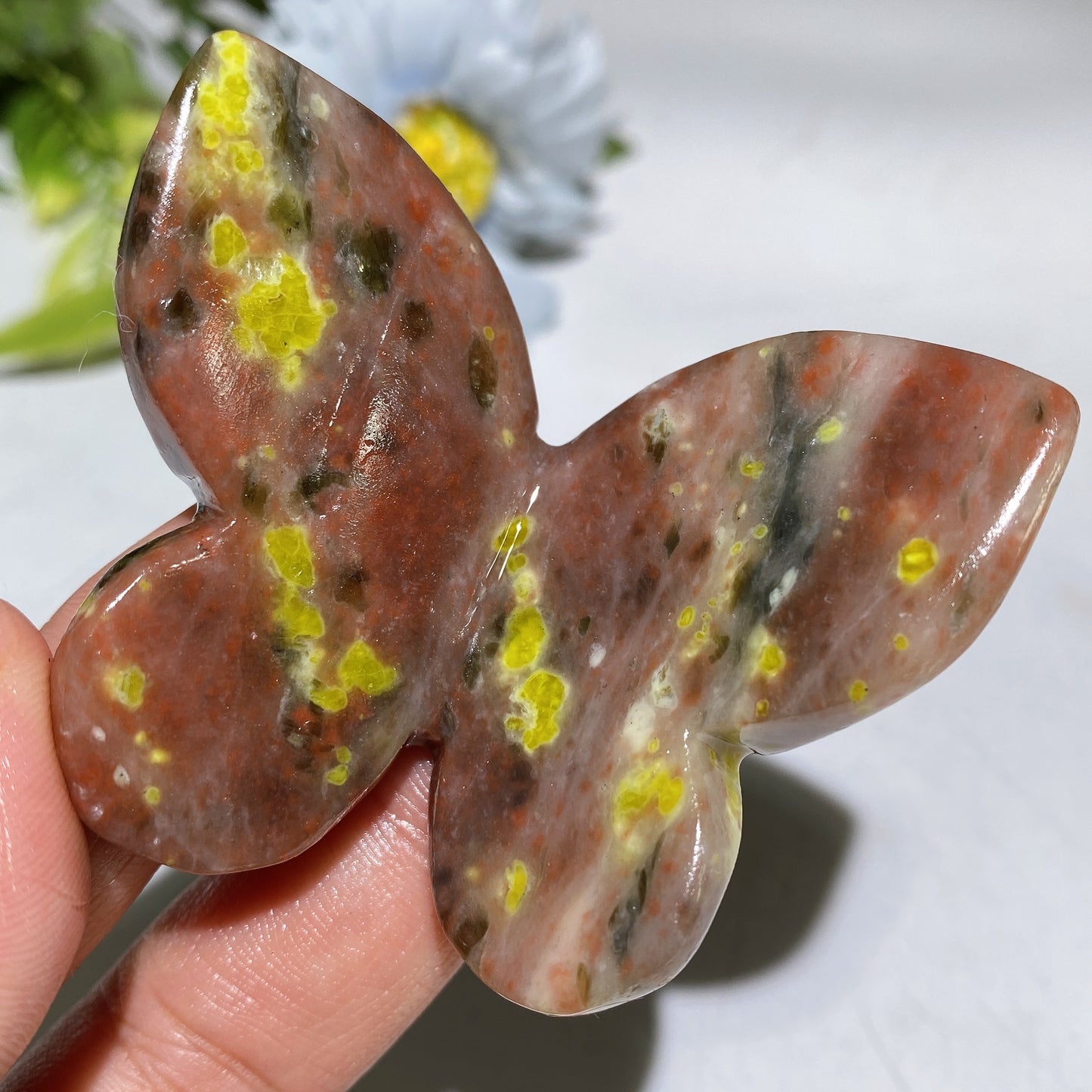 2.3"-2.5" Crystal Butterfly Carving Crystal Healing Bulk Wholesale
