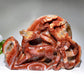 28cm Large Unique Sardonyx Nine-tails Fox Carving Crystal Healing Bulk Wholesale