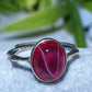 S925 UV Reactive Star Ruby Pendant Ring Bracelet Crystal Healing Bulk Wholesale