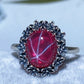 S925 UV Reactive Star Ruby Pendant Ring Bracelet Crystal Healing Bulk Wholesale