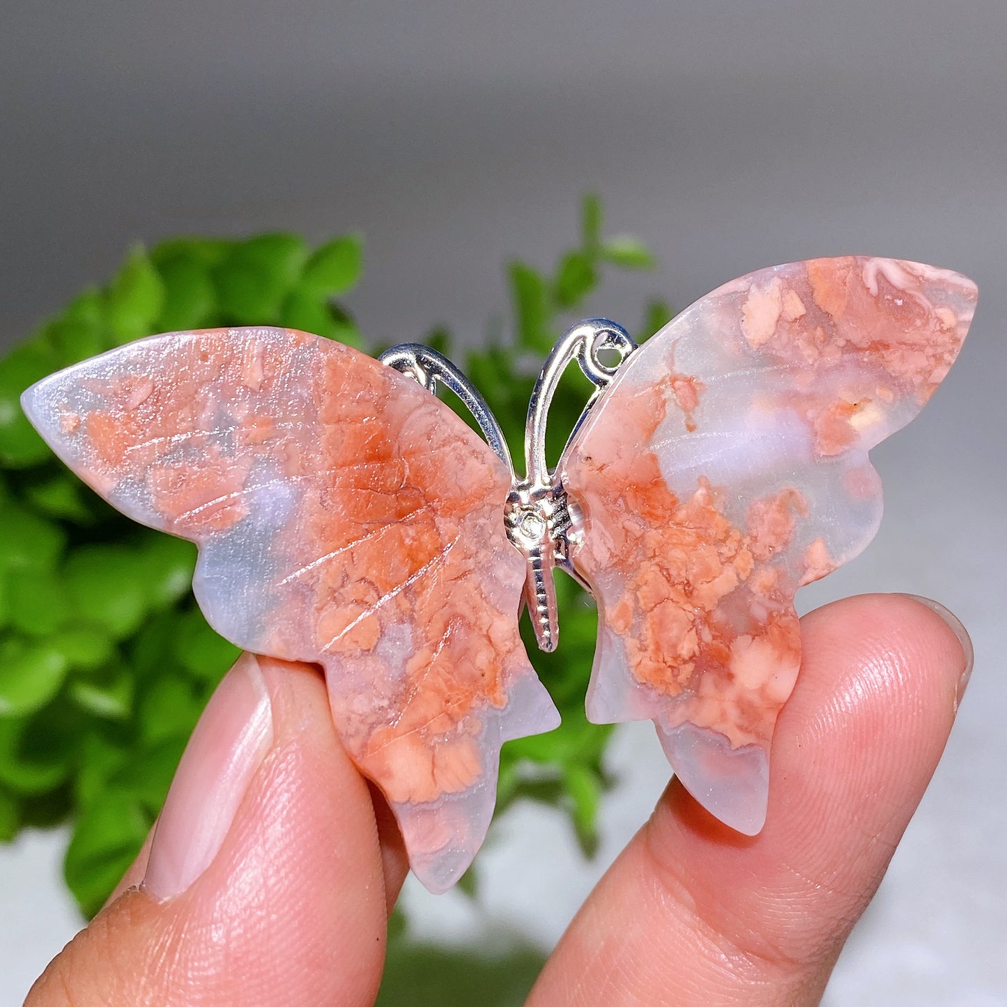 2.0"-2.3" Crystal Butterfly Hairpin Crystal Healing Bulk Wholesale