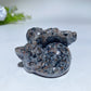 2.3" Crystal Cat with Wings Carving Crystal Healing Bulk Wholesale