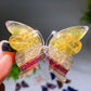 2.0"-2.3" Crystal Butterfly Hairpin Crystal Healing Bulk Wholesale