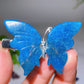 2.0"-2.3" Crystal Butterfly Hairpin Crystal Healing Bulk Wholesale