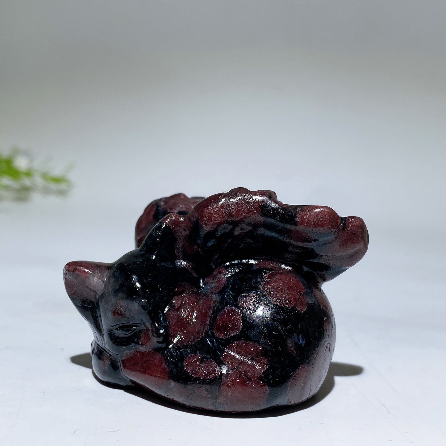 2.3" Crystal Cat with Wings Carving Crystal Healing Bulk Wholesale