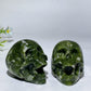 2.3" Serpentine Skull Carving Crystal Healing Bulk Whoelsale