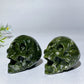 2.3" Serpentine Skull Carving Crystal Healing Bulk Whoelsale