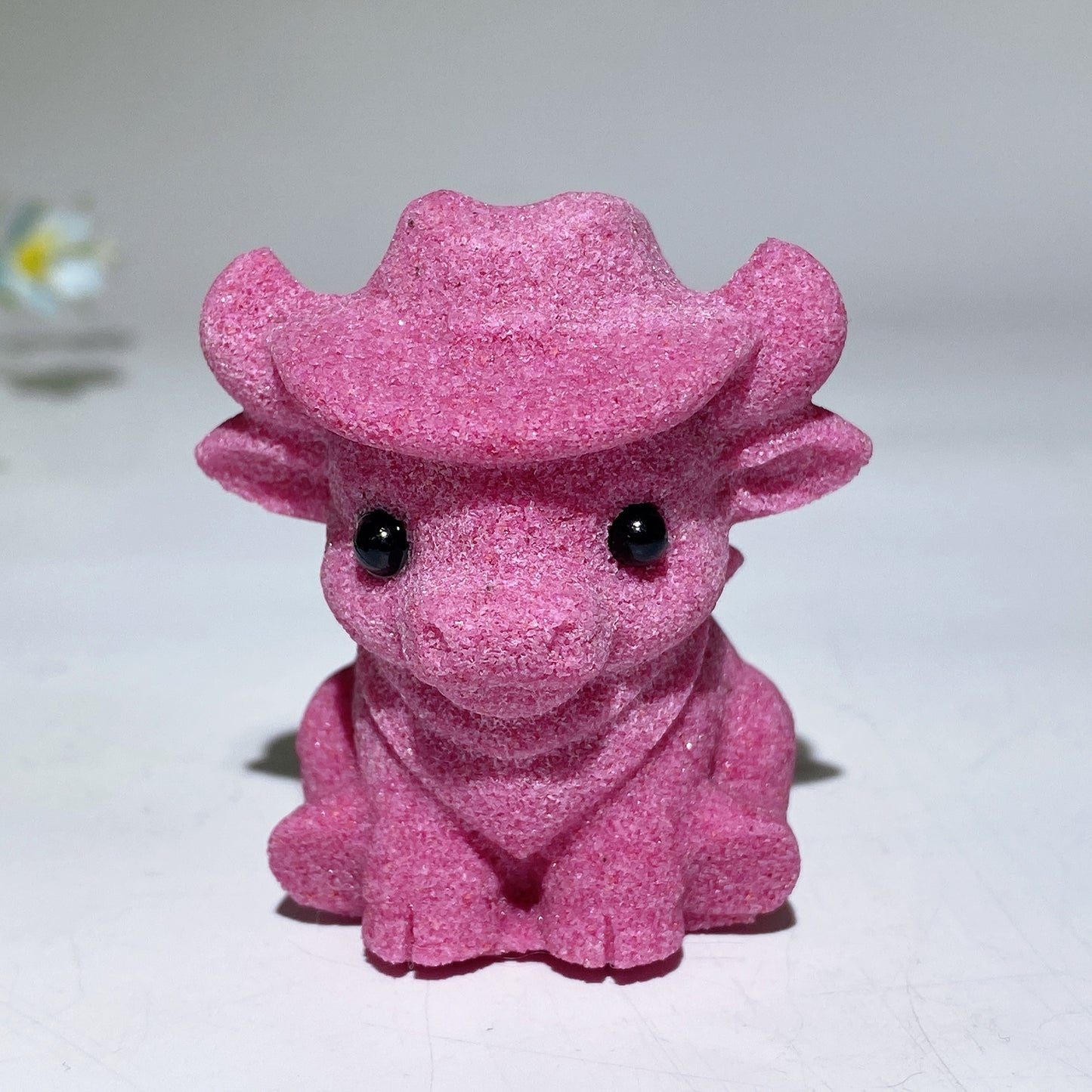 2.0" Highland Cow Carving Crystal Healing Bulk Wholesale