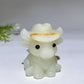 2.0" Highland Cow Carving Crystal Healing Bulk Wholesale