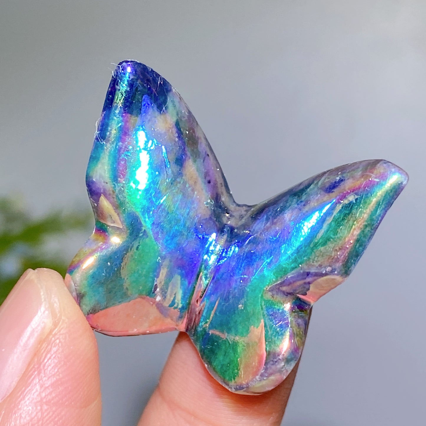 Aura Crystal Butterfly Carving Crystal Healing Bulk Wholesale