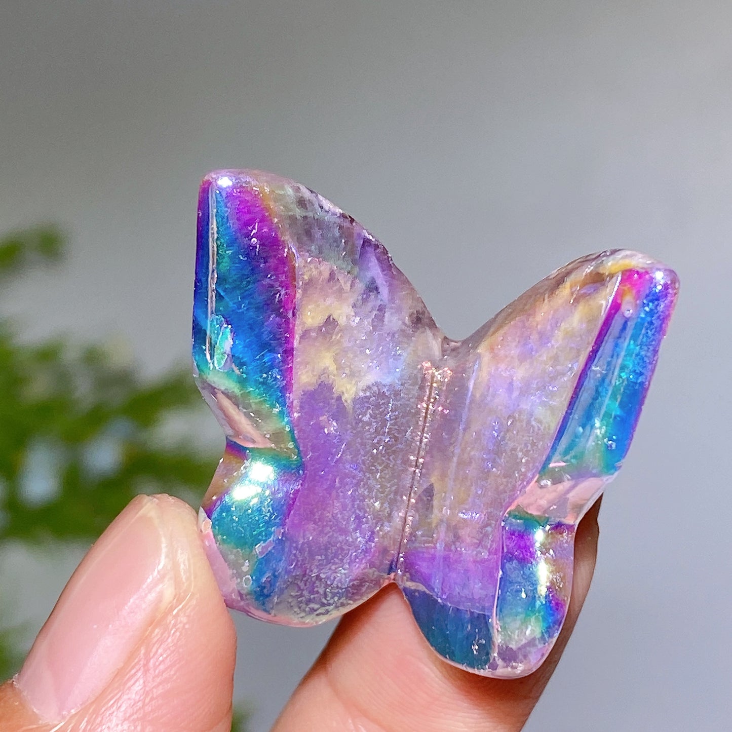 Aura Crystal Butterfly Carving Crystal Healing Bulk Wholesale