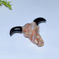 2.5" Crystal Bull Head Carving Crystal Healing Bulk Wholesale