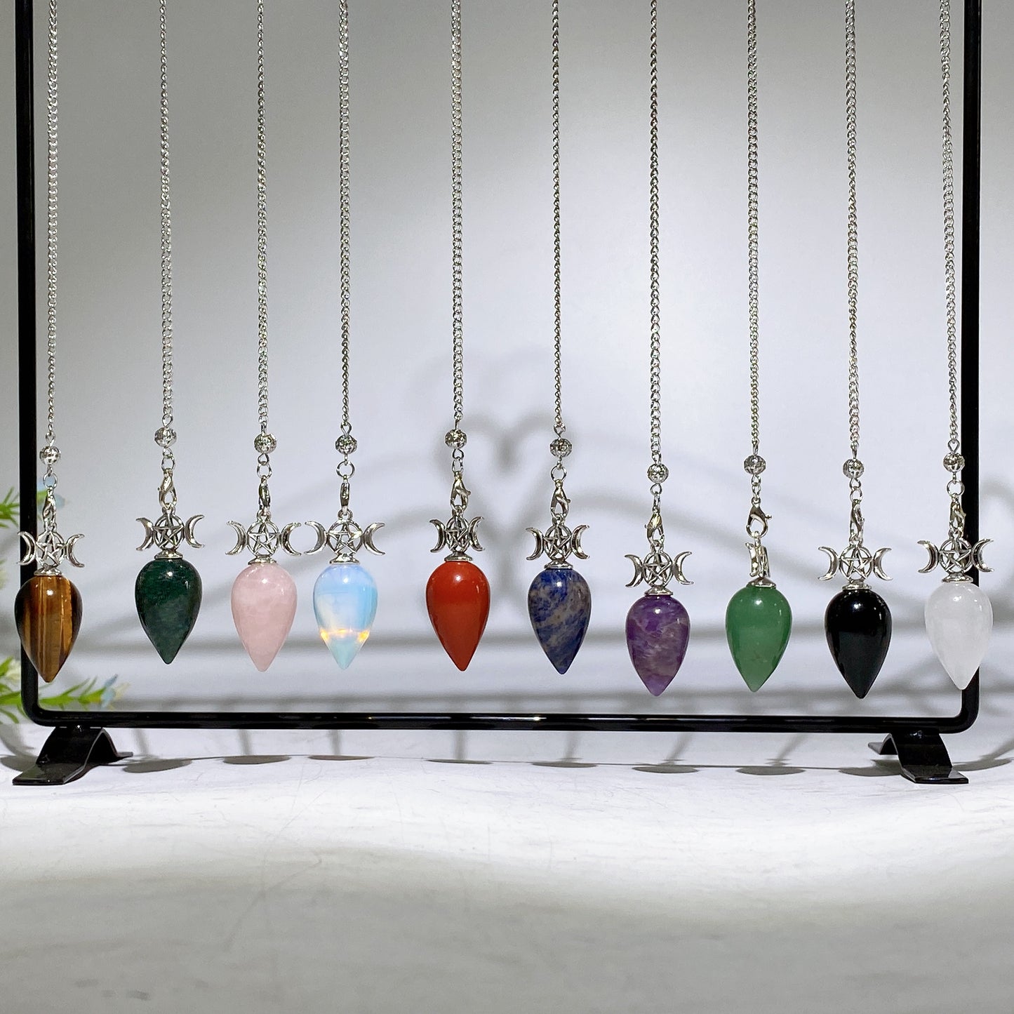25cm Crystal Pendulum Crystal Healing Bulk Wholesale