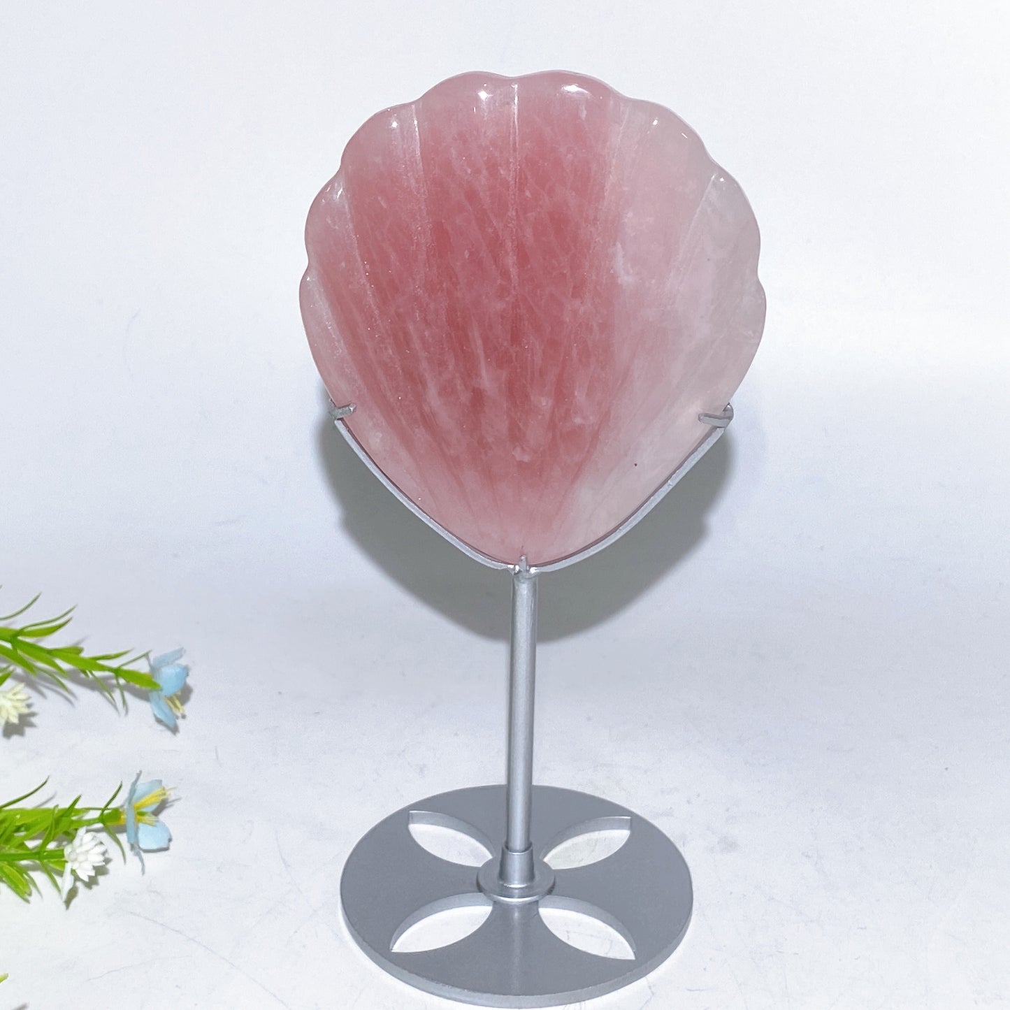 19cm Shell Mirror With Stand Crystal Healing Bulk Wholesale