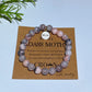 Mother's Day Gift 8mm Crystal Pearl Bracelet with Card Crystal Healing Bulk Wholesale