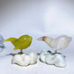 2.9" Crystal Dolphin Carving with Jade Base Crystal Healing Bulk Wholesale