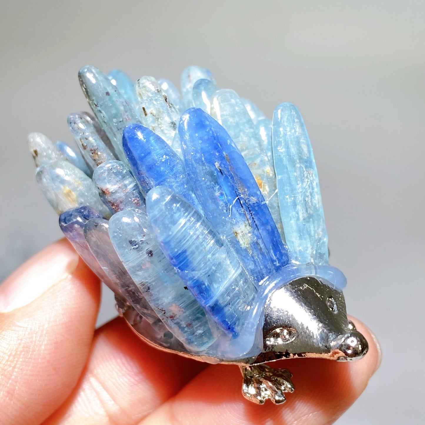 2.0" Crystal Hedgehog Free Form Crystal Healing Bulk Wholesale