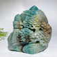 13.5cm Unique Hand Carved Caribbean Calcite Landscape Free Form Crystal Healing Bulk Wholesale