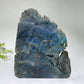 15.5cm Unique Hand Carved Labradorite Landscape Pavilions Free Form Crystal Healing Bulk Wholesale