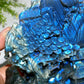 15.5cm Unique Hand Carved Labradorite Landscape Pavilions Free Form Crystal Healing Bulk Wholesale