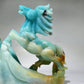 27cm Unique Hand Carved Caribbean Calcite Two Horses Free Form Crystal Healing Bulk Wholesale