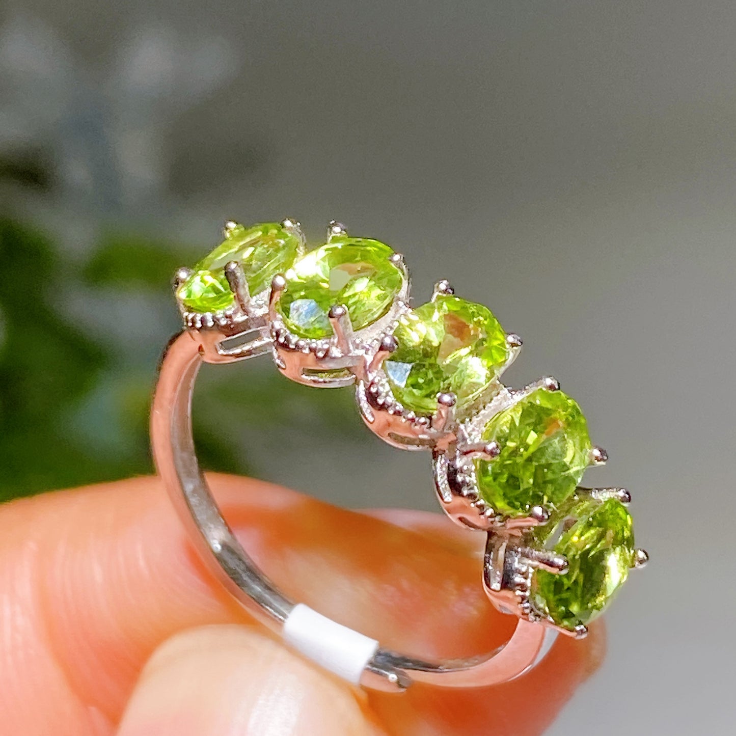 S925 Crystal Ring Crystal Healing Bulk Wholesale