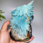 Unique Hand Carved Caribbean Calcite Sun Flowers Free Form Crystal Healing Bulk Wholesale