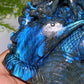 14cm Unique Hand Carved Ocecan World with Fish Dolphin Octopus Shell Coral Carving Free Form Crystal Healing Bulk Wholesale