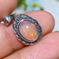 Sterling Silver S925 Natural Opal Pendant Crystal Healing Bulk Wholesale