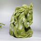 15cm Unique Hand Carved Serpentine Beauty & Horse Free Form Crystal Healing Bulk Wholesale