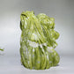 15cm Unique Hand Carved Serpentine Beauty & Horse Free Form Crystal Healing Bulk Wholesale