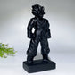 5.9" Black Obsidian Goku Carving Crystal Healing Bulk Wholesale