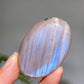 2.2" Peach Moonstone Palm Crystal Healing Bulk Wholesale