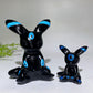 2.0"-3.9" Black Obsidian Evee Carving Crystal Healing Bulk Wholesale