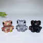 1.4" Crystal Toad Carving Crystal Healing Bulk Wholesale