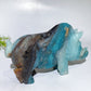 Unique Hand Carved Caribbean Calcite Wild Boar Carving Crystal Healing Bulk Wholesale