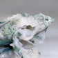 Unique Hand Carved Druzy Moss Agate Lizard Free Form Crystal Healing Bulk Wholesale