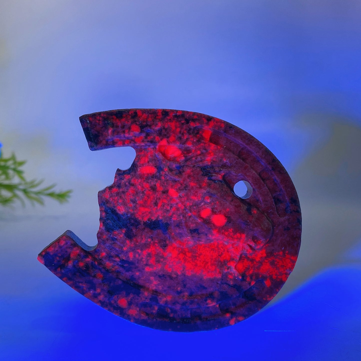 3.2" Crystal Horse Clevis Carving Crystal Healing Bulk Wholesale
