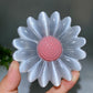 2.5" 3.5" Selenite Sunflower Carving Crystal Healing Bulk Wholesale