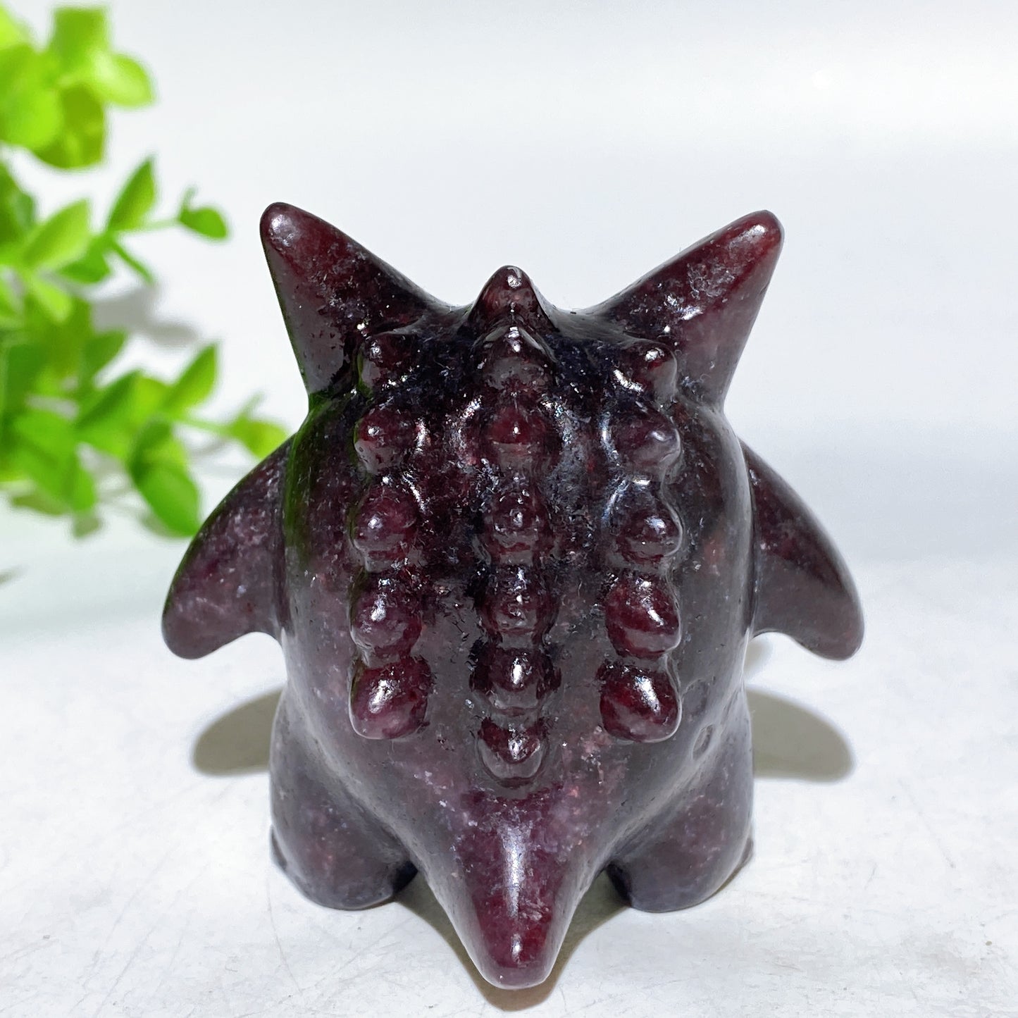 2.2" Purple Mica Gengar Carving Crystal Healing Bulk Wholesale