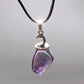 Crystal Pendant with Silver Snake Decor Crystal Healing Bulk Wholesale